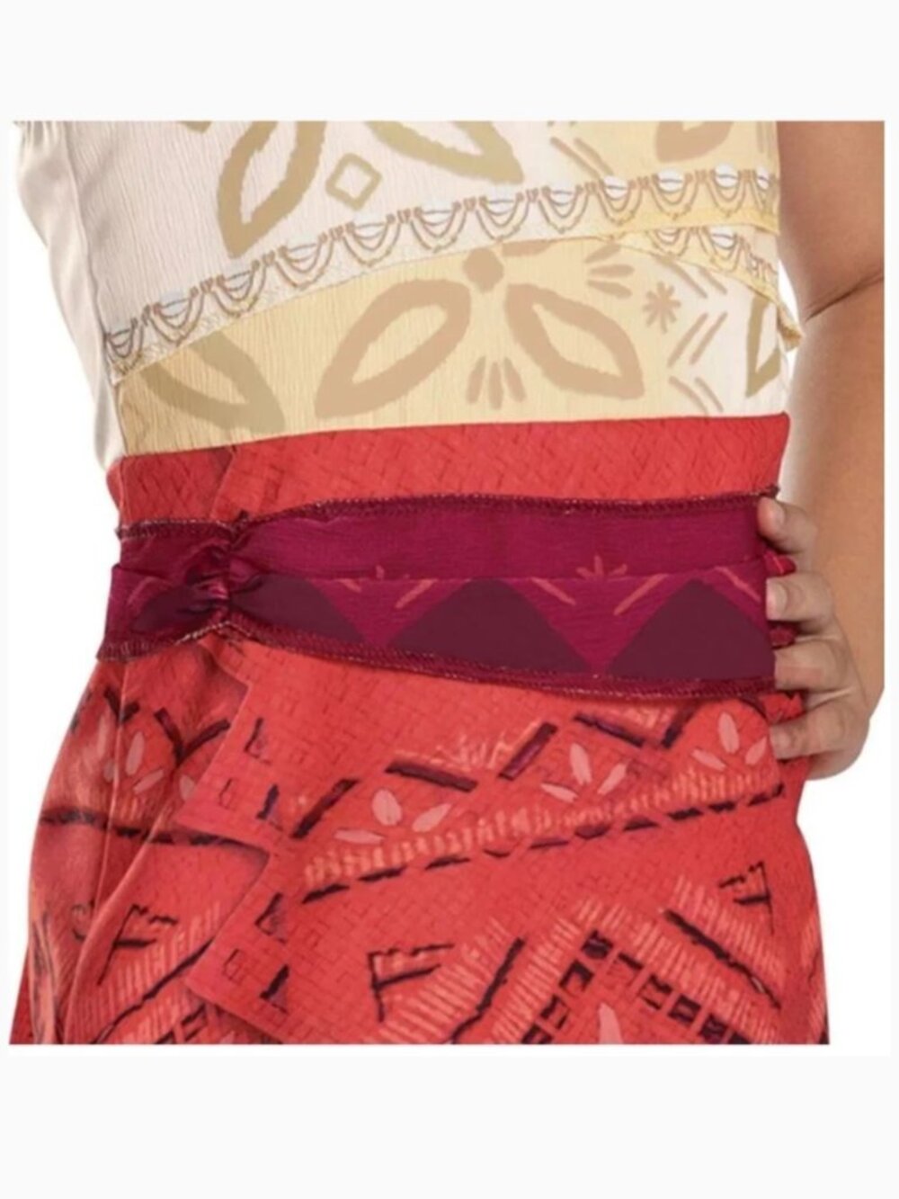 Disney Moana 2 Halloween Costume Dress Girls Small - Picture 9 of 10